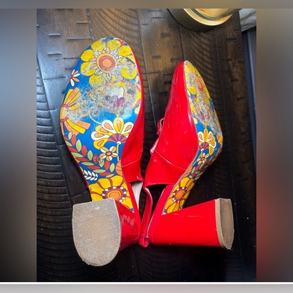 Banned dancing days red mary Jane's size 41 - Picture 3 of 4